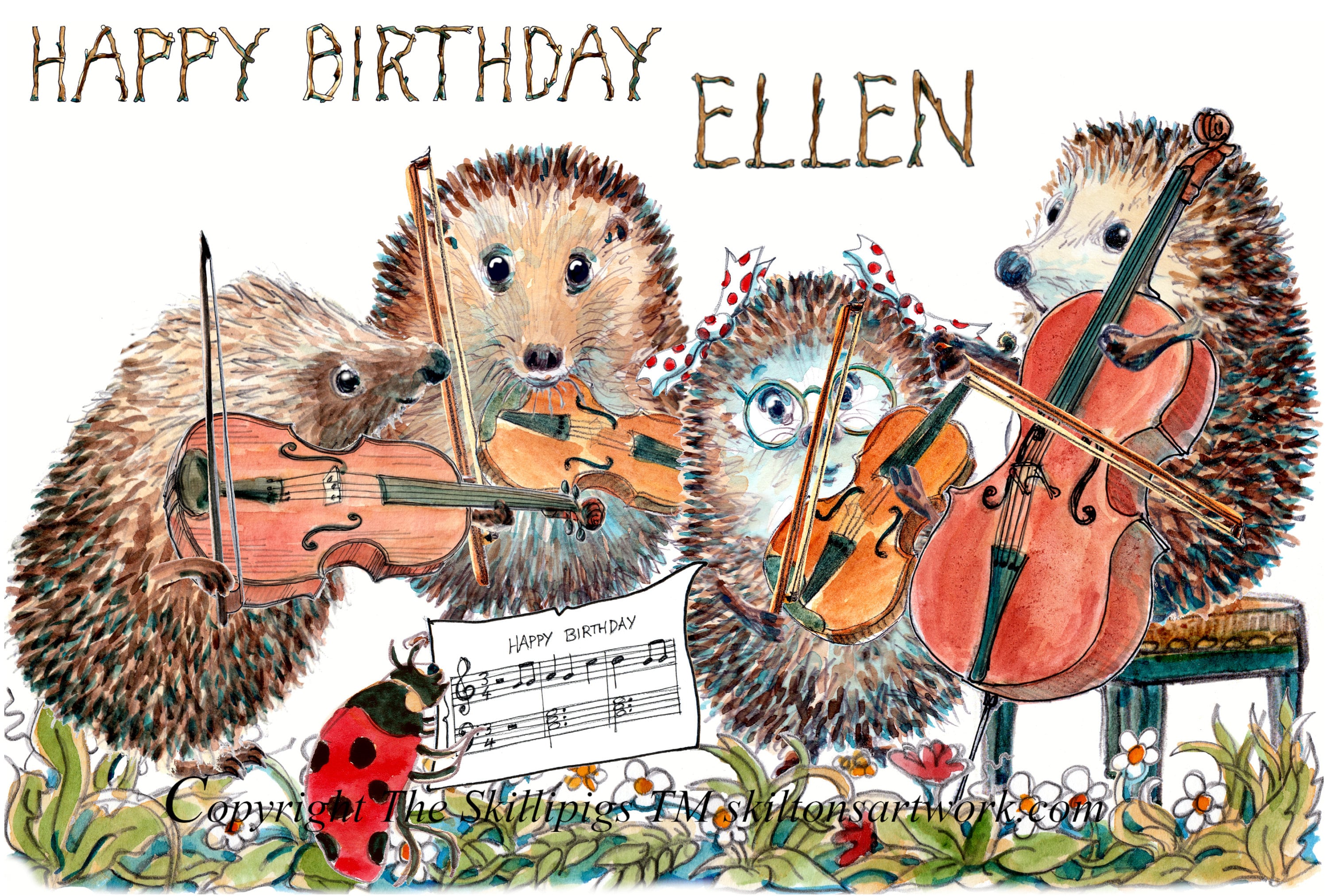 Pour Anniversaire Heil De Waidmann Sanglier Carte D'Anniversaire Chasseur Avec