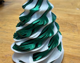 Árbol de Navidad giratorio, juguete antiestrés y decoración