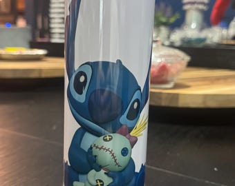 Stitch and Scrump 20 oz Metal Skinny Tumbler
