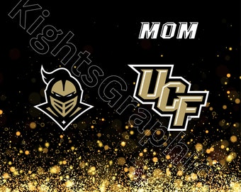 UCF MOM Knights Knightro 20 oz Vaso de sublimación Diseño descargable