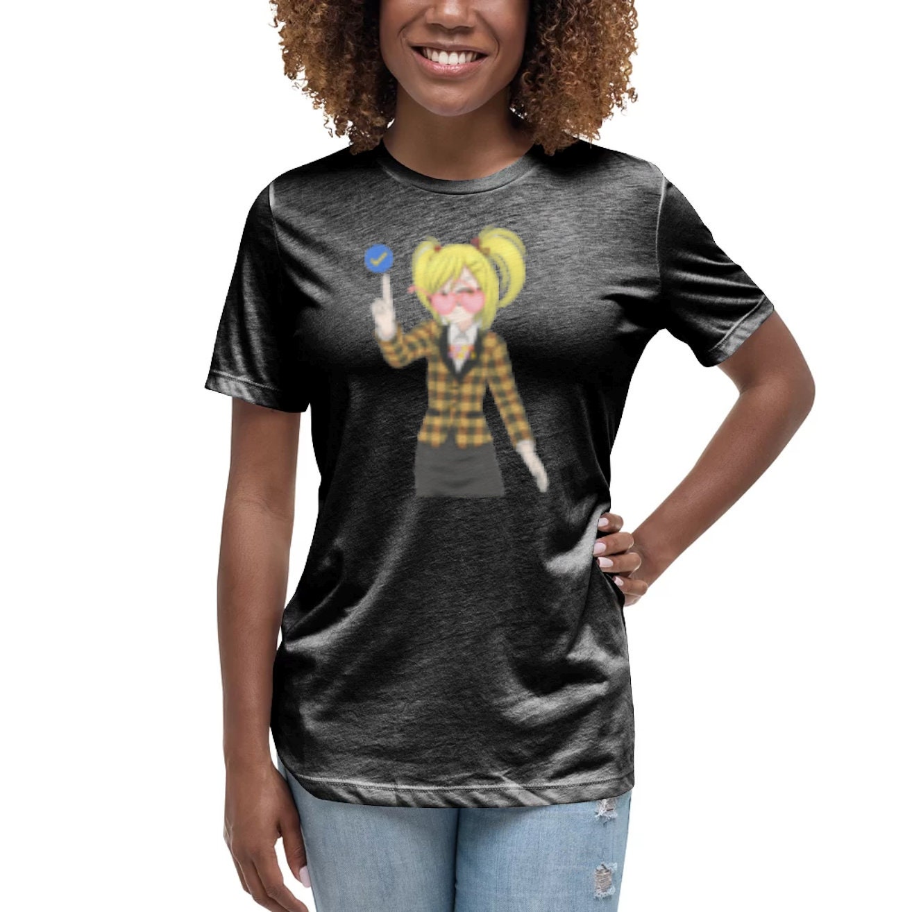 Goofy Ahh Graphic Anime T-shirt Womens 