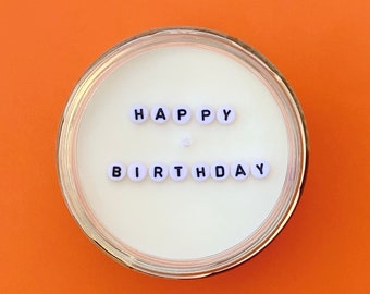 Joyeux Anniversaire - Bougie Message Secret