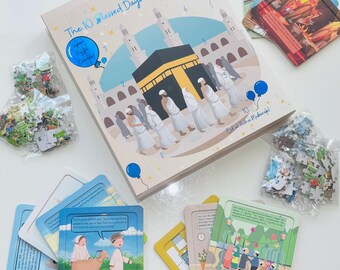 Dhul Hijjah Jigsaw Puzzle Calendar: Islamic Learning Gift