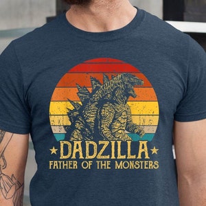Dadzilla Shirt, Father of The Monster T-shirt, Godzilla Tee, Funny Family Shirt, Dino Dad Shirt, Father's Day Tee