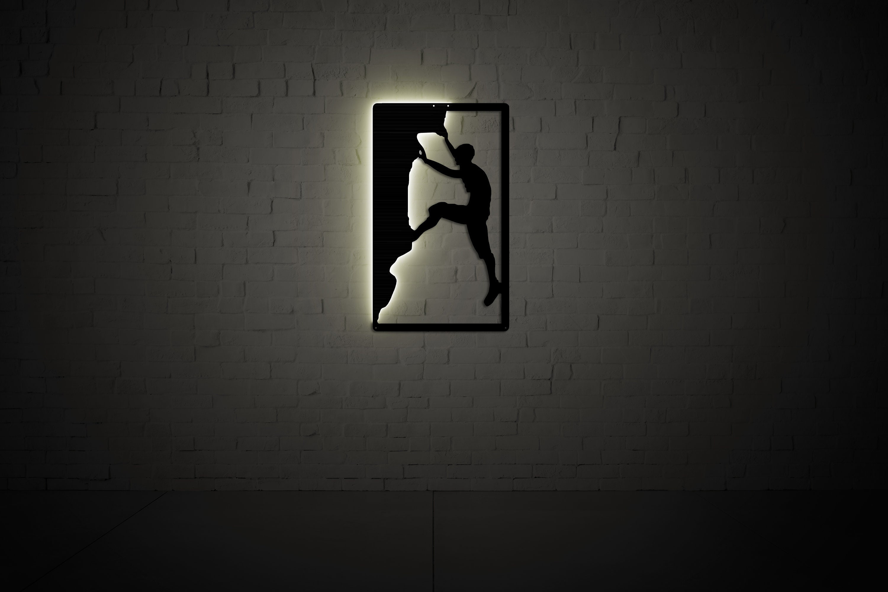 Climber Metal Wall Art Climber Metal Art Climber Gift Etsy