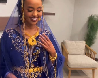 Hido Iyo Dhaqan,Somali Bridal Dirac,trending Somali Bridal  Fashion store with the latest beautiful modern cultural bridal dirac and dresses