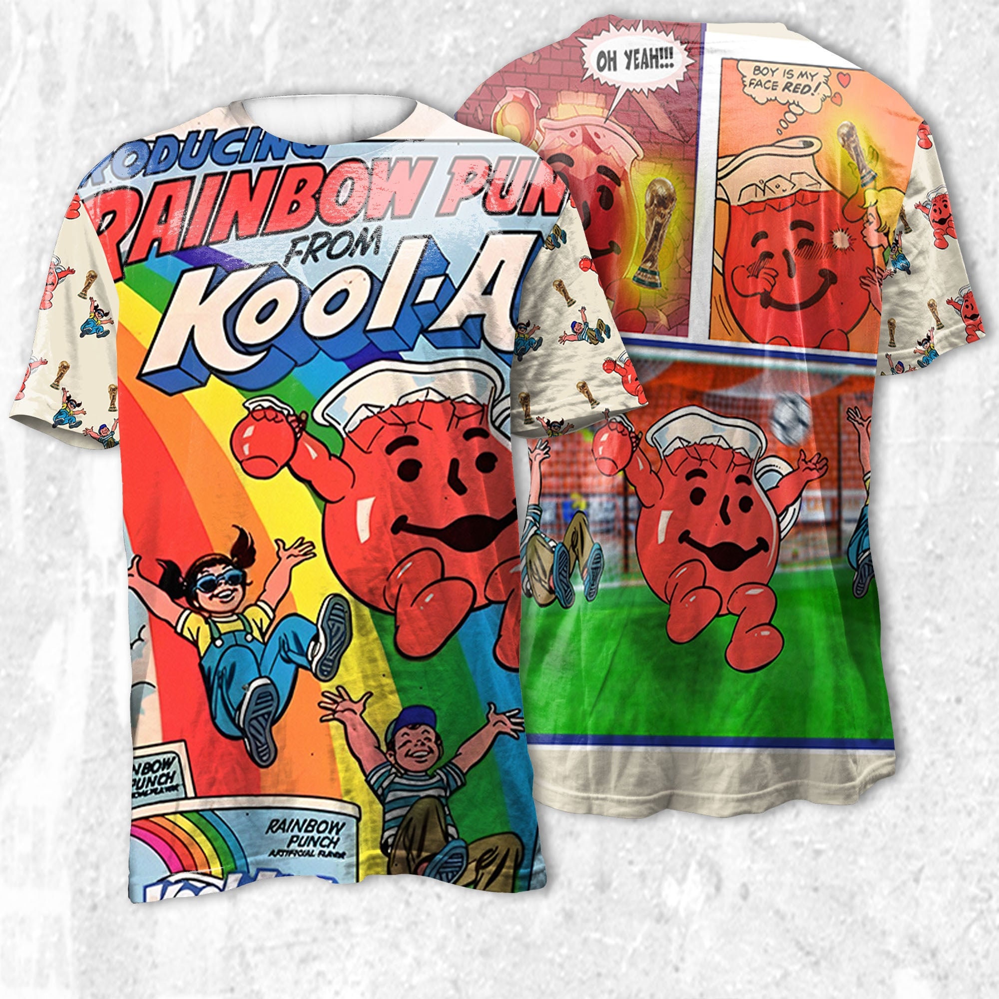 Discover Kool Aid Komics Football Custom Vintage. Kool Aid Tshirt