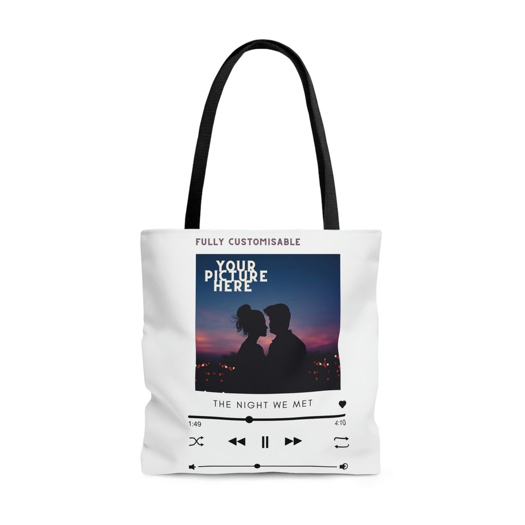 Fully Customisable Album Cover Bag Present for Best Friend Etsy