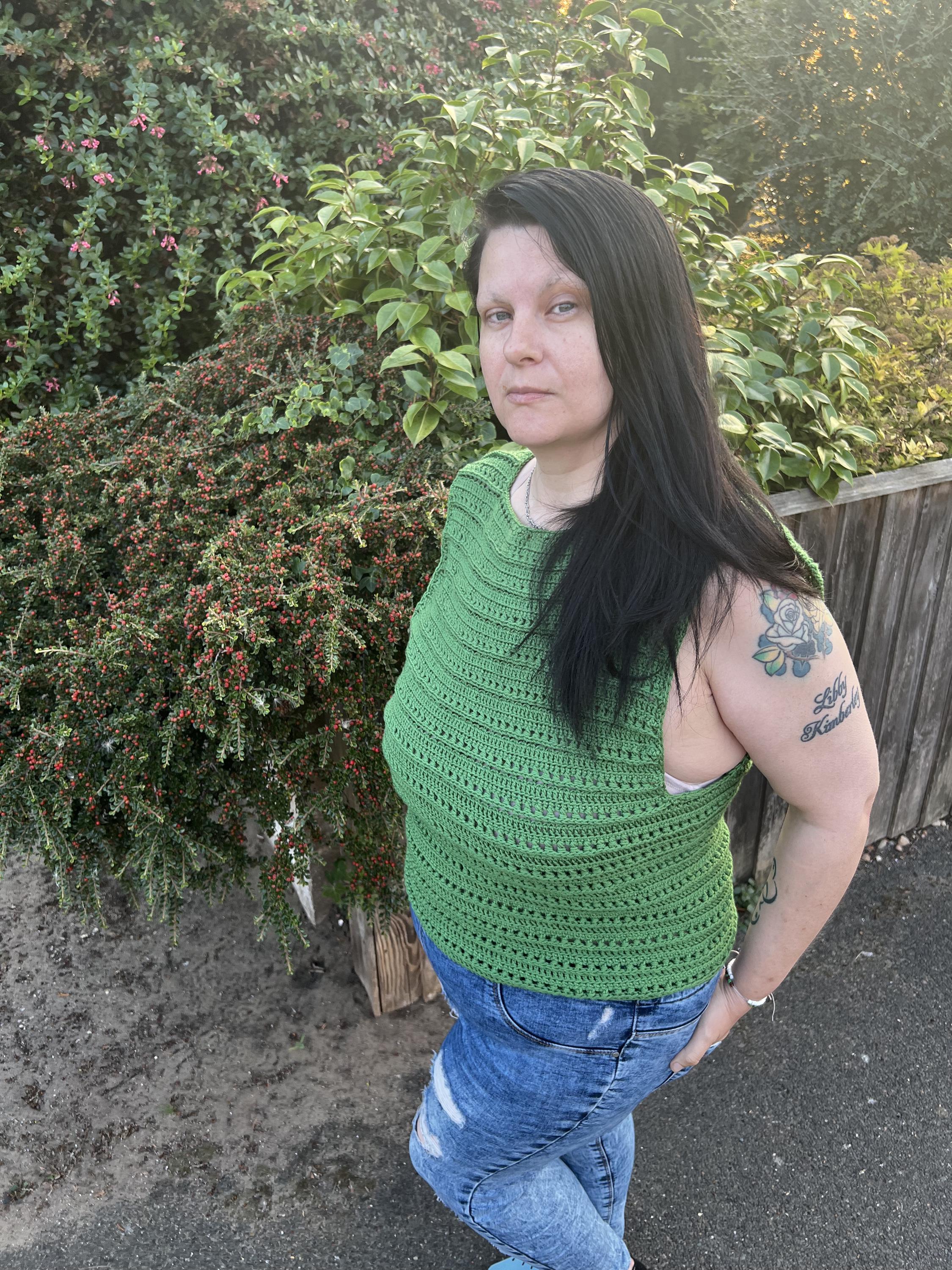 Sabine Camisole Crochet Pattern/ Crochet Tank Top Pattern