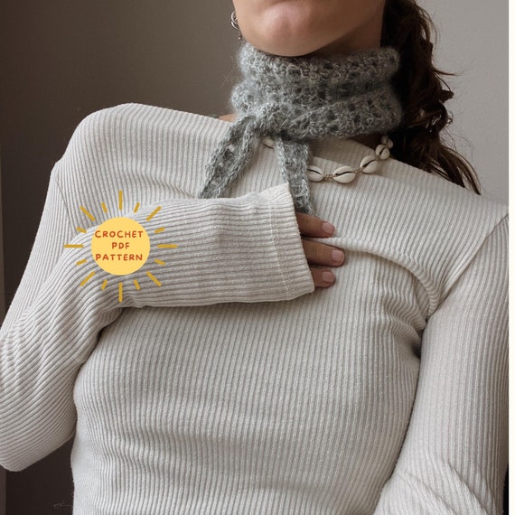 Uncinetto Facile Punti Alluncinetto Per Sciarpe Uncinetto Schema