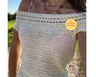 Flora top crochet pattern