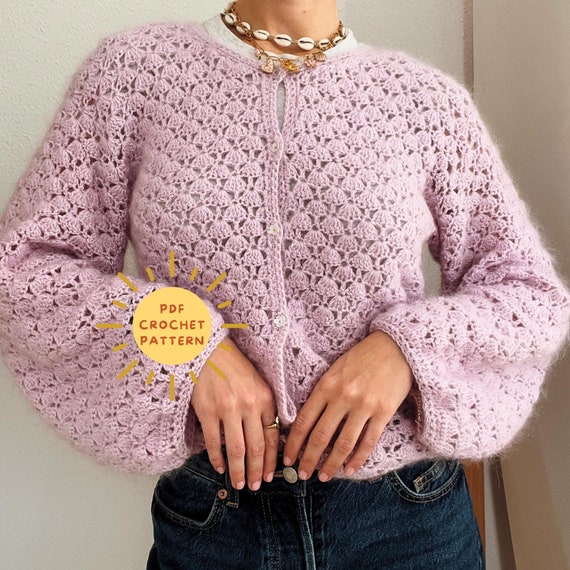Shelly Sheer Panel Knit Cardigan Shelly Sheer Panel Knit Cardigan