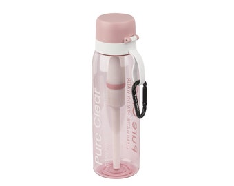 Water Filter Bottles by pure clear filters. The must have Sports, Hiking and Camping Gear