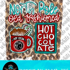 Hot Coca Png, Merry Christmas Png, Hot Chocolate Png, Christmas Gnome, Coffee png, Western, INSTANT DOWNLOAD, Christmas png