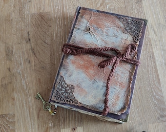 Vintage junkjournal - copper/brown