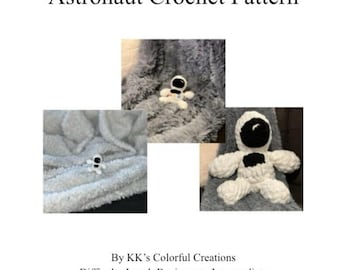 Astronaut Crochet Pattern | Spaceman Crochet Pattern | Space Crochet | Amigurumi Pattern | PATTERN ONLY