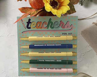 Teacher Pen Set