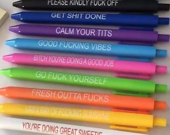 Hilarious Adult Pens for Fun