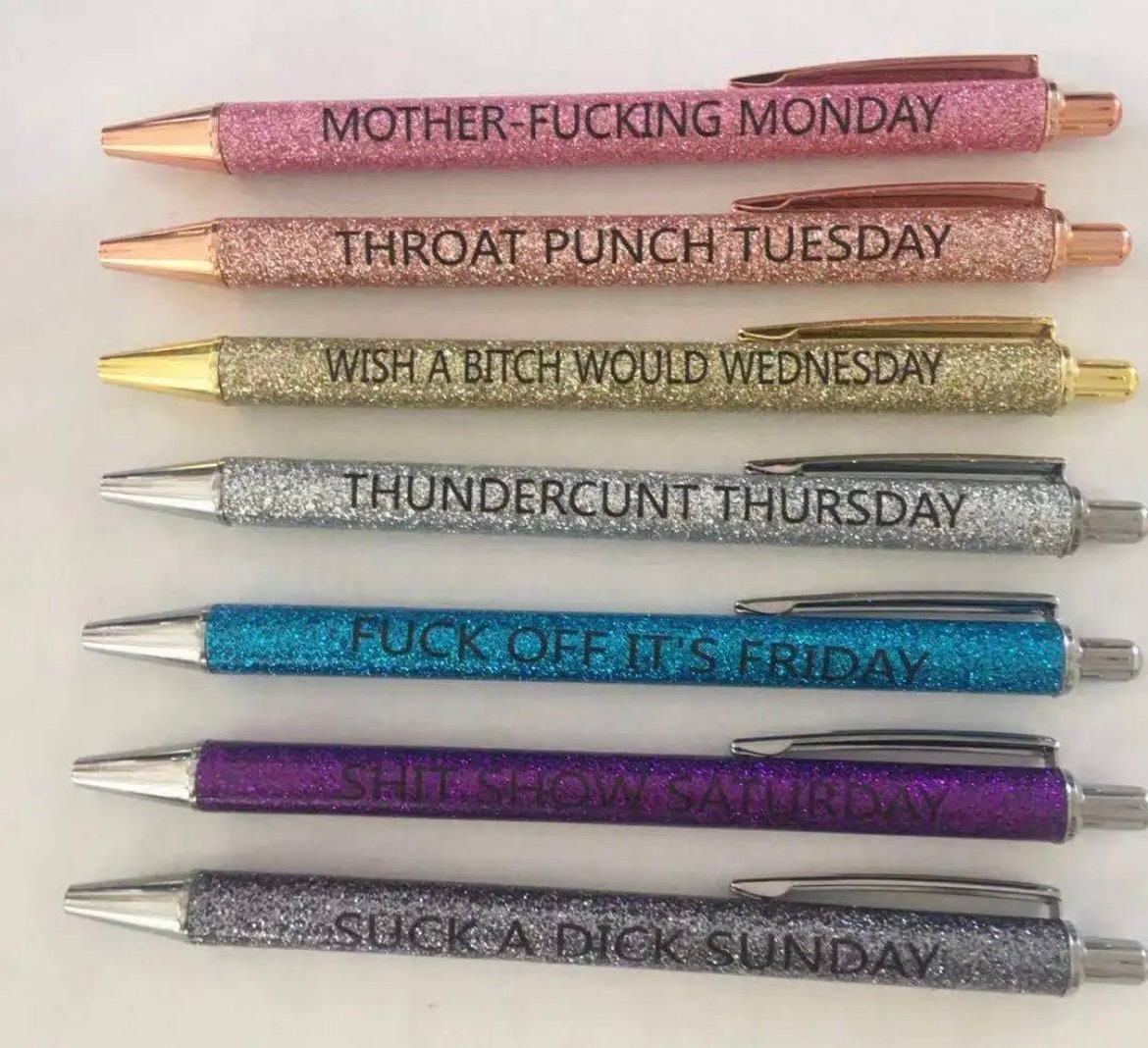 Fuck It All Pen Set - Unique Gifts - Fun Club — Perpetual Kid