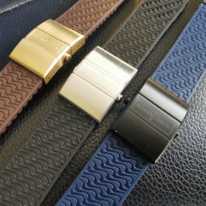 22mm Rubber Band for Ulysse Nardin Maxi Marine Diver Watch