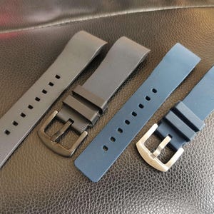 Kautschukband für Cartier Santos 100 Uhr 20 / 23 mm
