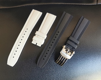 Correa de caucho FKM para Breitling Avenger Navitimer Superocean - 20 mm/22 mm