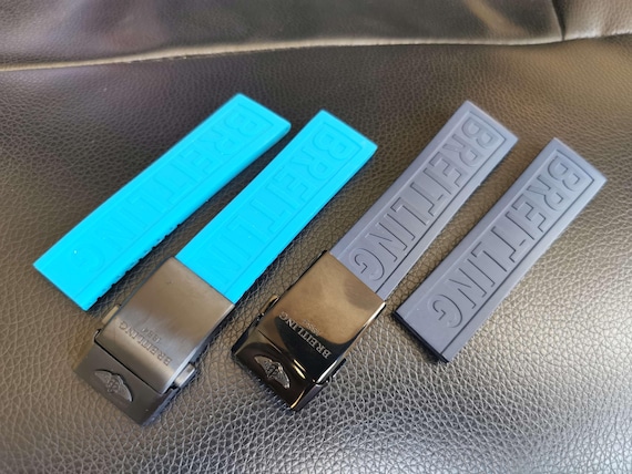 Rubber Strap for Breitling Avenger Navitimer Superocean 20