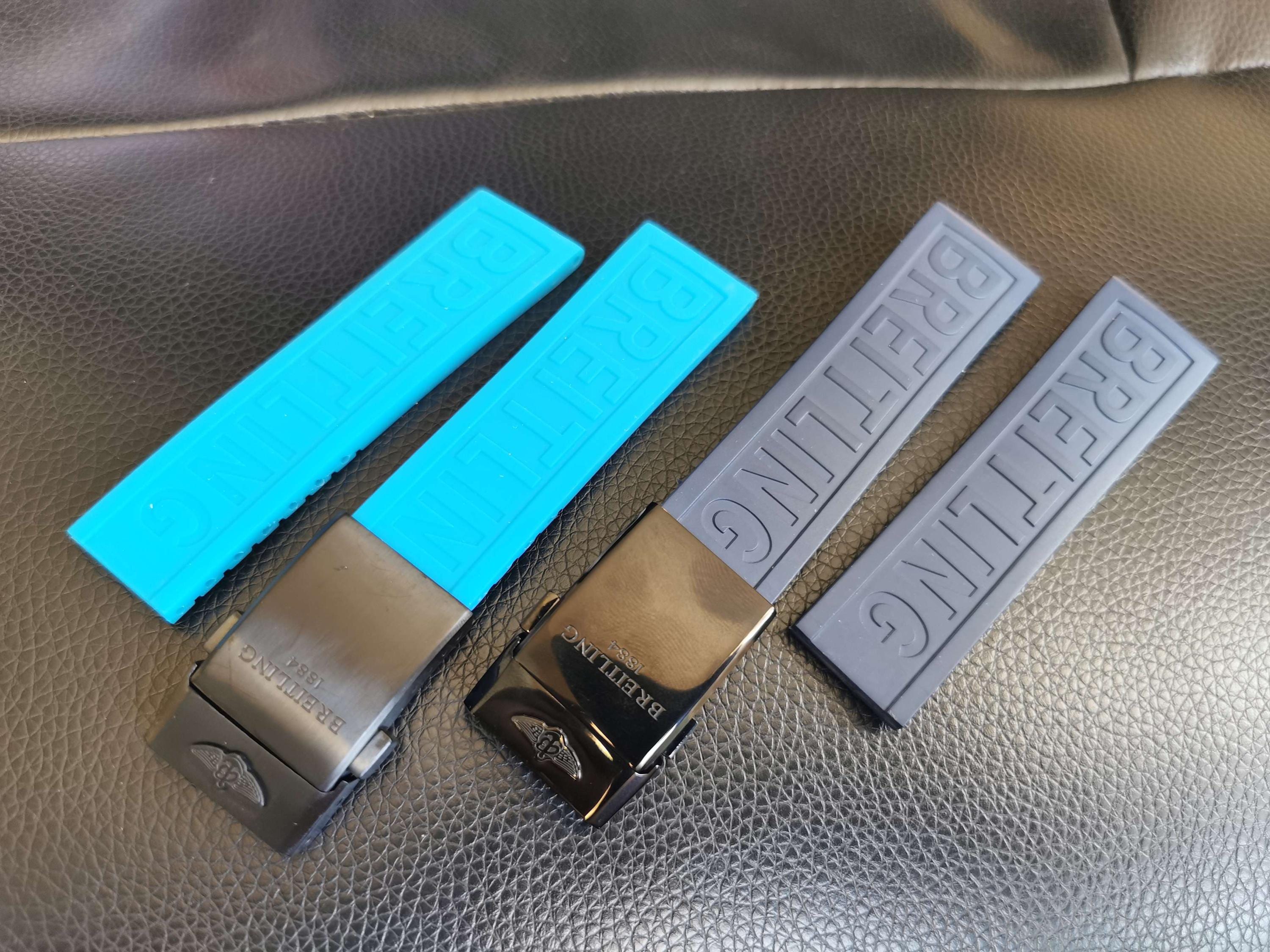 NEWNAN Gummi-Uhrenarmband Mit Schnalle Diver PRO Kautschukband 22