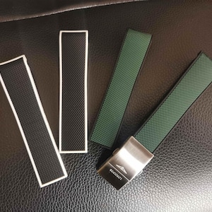 ロンジン コンクエスト ハイドロコンクエスト L3 642/781/782 用ラバーバンド - 21 mm