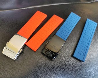 Rubber Strap for Breitling Avenger Navitimer Superocean 20/22/24mm