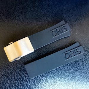 24x11mm Rubber Band for Oris Aquis Diver Watch
