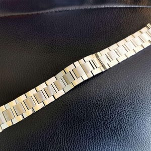 Pulsera de acero inoxidable para reloj Cartier Tank Solo