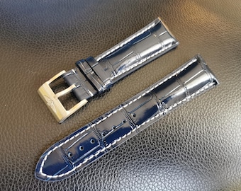 Leather Band for Breitling Avenger Navitimer Superocean 22mm 24mm