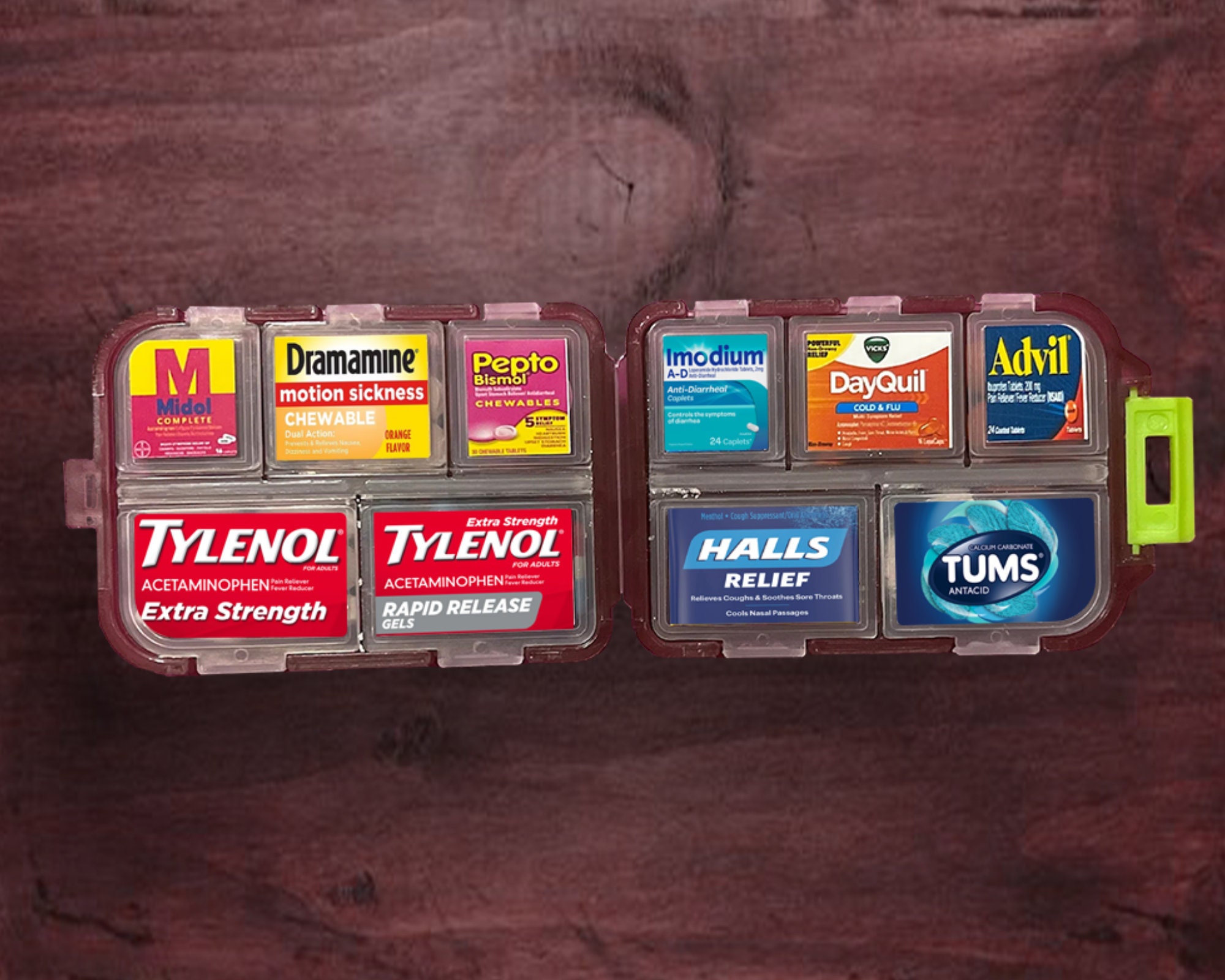 Pocket Pharmacy Labels Printable Pill Case Labels Travel - Etsy