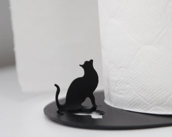 Katzen- und Vogel-Handtuchhalter Katzen- und Vogel-Handtuchhalter Metallspeicher-Badezimmer-Organizer