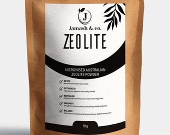 1kg - Zeolite-Micronised Australian Zeolite Powder