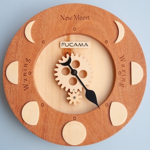 LC1 Moon Clock, Precision Instrument for Measuring the Moon Phases