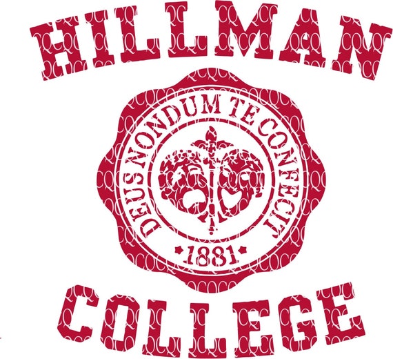 HILLMAN College SVG PDF Png and Jpg Files Etsy Israel