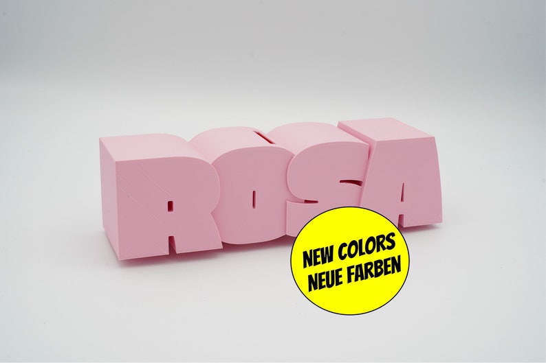 Spardose personalisiert | Custom Name Sparschwein Taschengeld | Geburtstag Taufe Weihnachten Geschenk Mädchen Junge Bild 1
