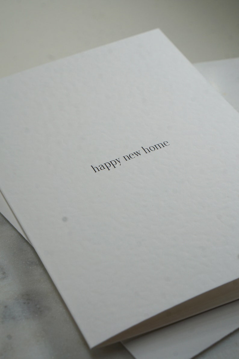 Karte zum Einzug happy new home | Einzug Umzug - Etsy.de