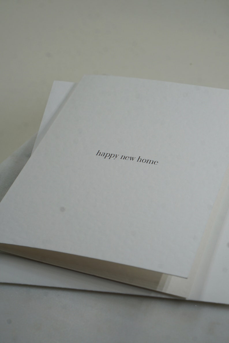 Karte zum Einzug happy new home | Einzug Umzug - Etsy.de