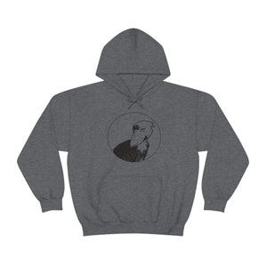 Shoebill Stork / whale headed stork Hoodie Unisex Heavy Blend Hooded Sweatshirt