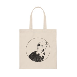 Shoebill Stork Canvas Tote Bag