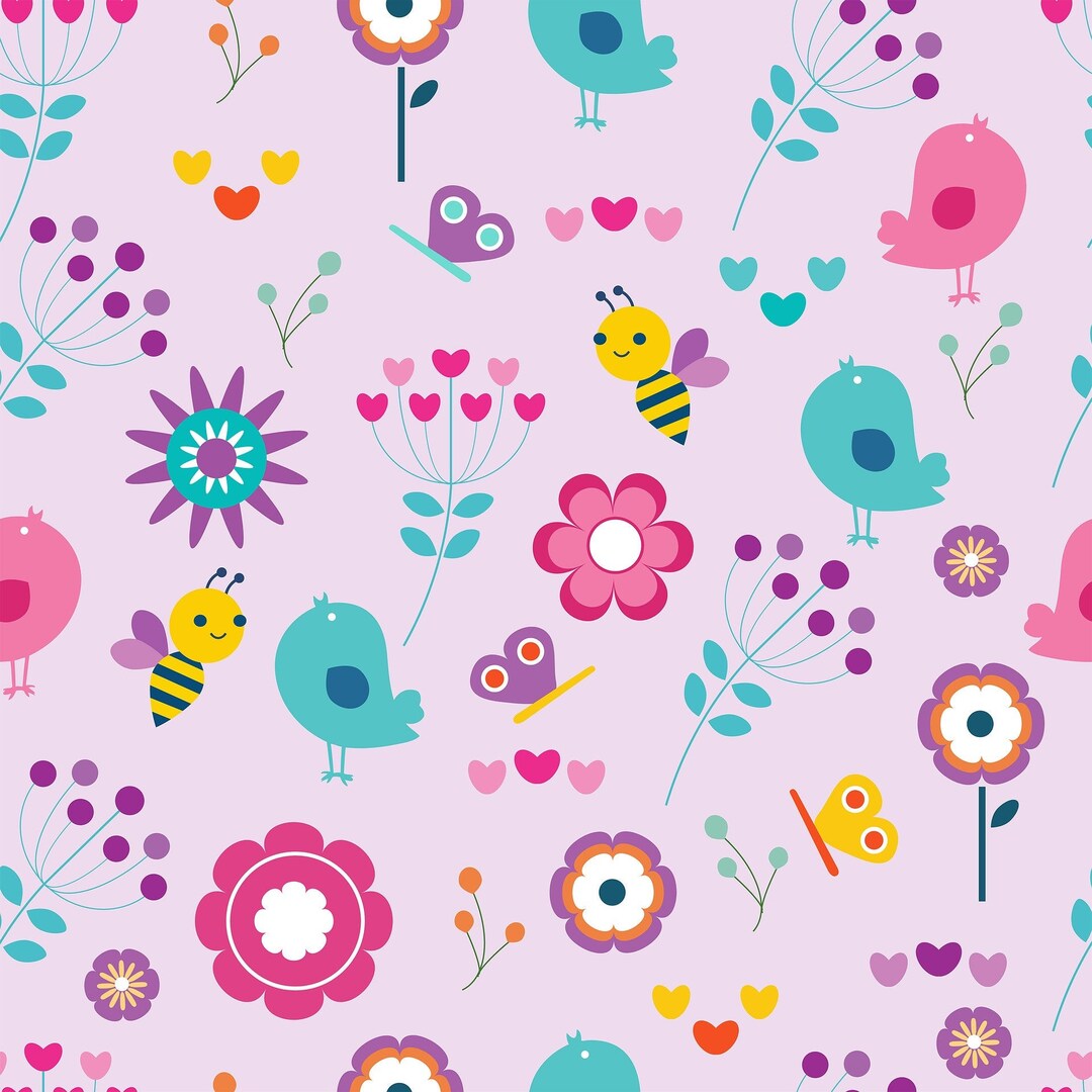 Digital Paper Bee Pattern - Etsy