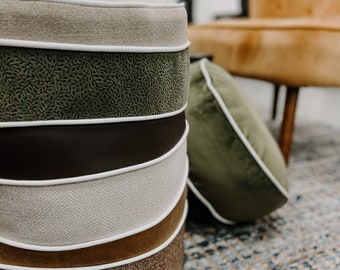Asymmetrical Pouf
