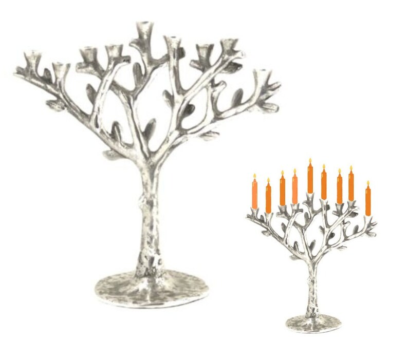 Menorah Candle Holder for Shabbattabernacle Home Decor Etsy