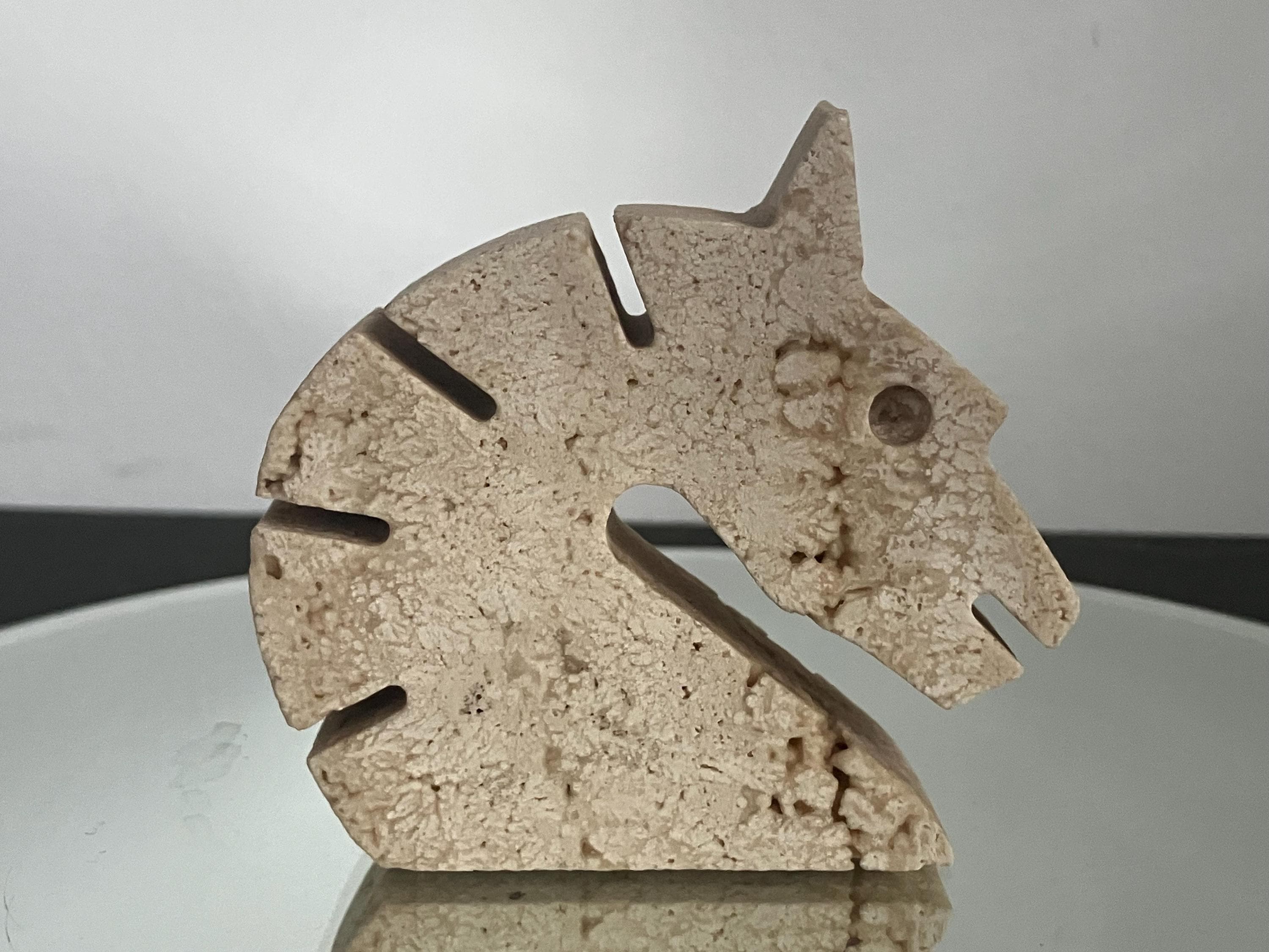 イタリア　Fratelli Mannelli / フラテッリ・マネッリ　像 stoop | Giraffe Figure Bookend by Fratelli Mannelli for LS