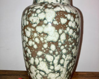 Vintage West German Fat Lava Vase Scheurich 231-15 Mid Century