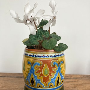 Royal Zuid Holland Gouda Pottery vase decor Emmij - Royal Zuid Holland Gouda - 1920&#39;s twenties