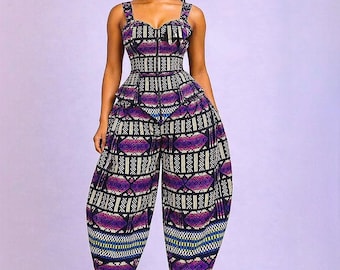 African Two Piece Pant Suit For Women